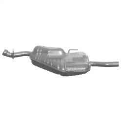 End silencer without turbo, SAAB 900, 9-3