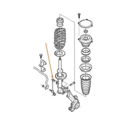 Ophanging, voor, 9-5, stabilisatorstang