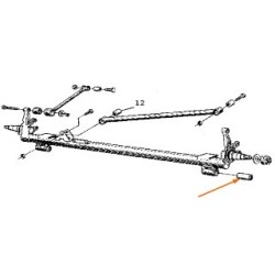 Ophanging, achter, 900, bus achteras