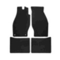 Vloermattenset zwart, SAAB 99*