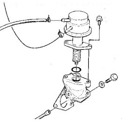 Pakking benzinepomp tussenstuk B201