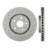 Brake disc Front axle perforated/ internally vented, SAAB 9-5