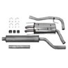 Exhaust system, Stainless steel from Intermediate pipe B207- from '04, SAAB9-3