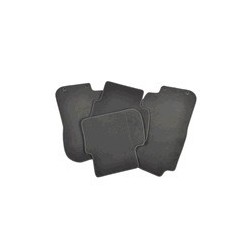 Floor accessory mats Textile black, SAAB 9-5