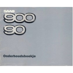Origineel SAAB 90 onderhoudsprogramma